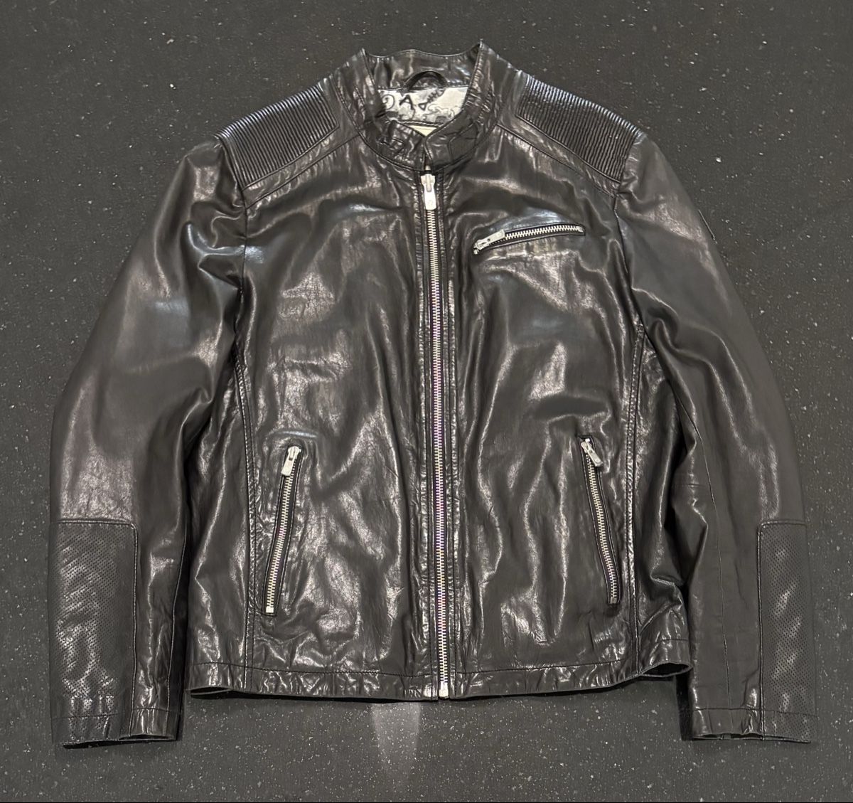 Giacche: Milestone Lederjacke Schwarz – Nuovo (secondo la descrizione) da Steffisburg venduto da gio_w2pf