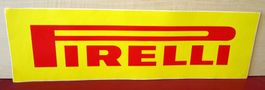 1 GRAND STICKER PIRELLI 53cm x 15,5cm