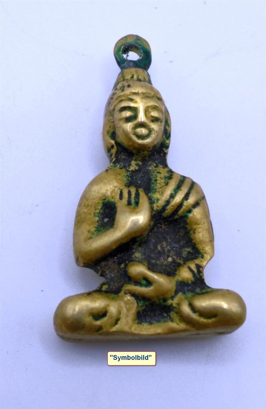 Ciondoli: Buddha-Dharmachakra - Amulett / 02 – Usato da Basel venduto da Shankar 6