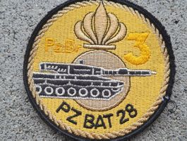 CH Armee / Badge / Aufnäher / PZ BAT 28 / ohne Klett