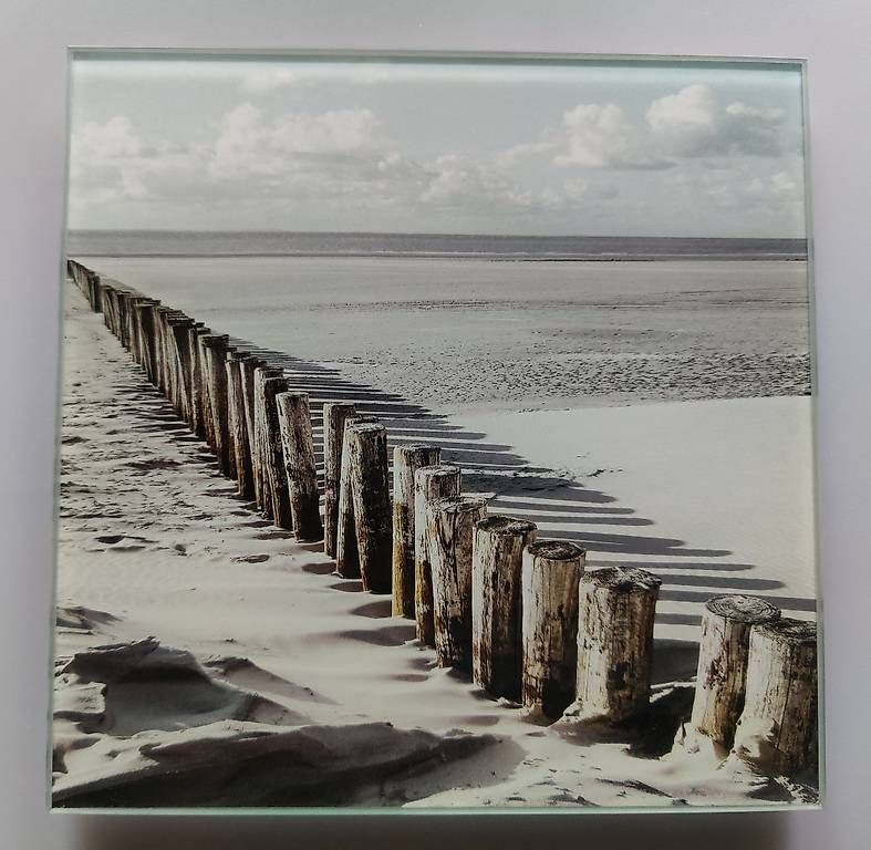 Foto & Immagini: Glasbild Strand-Ocean View – Usato da Schwarzenberg LU venduto da Kryssy81