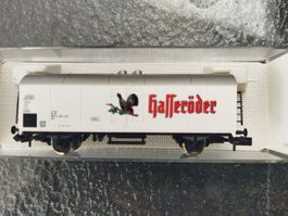 Kühlwagen "Hasseröder" der DB von Fleischmann N