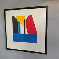 Jean Baier 1932 Genf 1999 Litho 109 /200 Print Bild Signiert