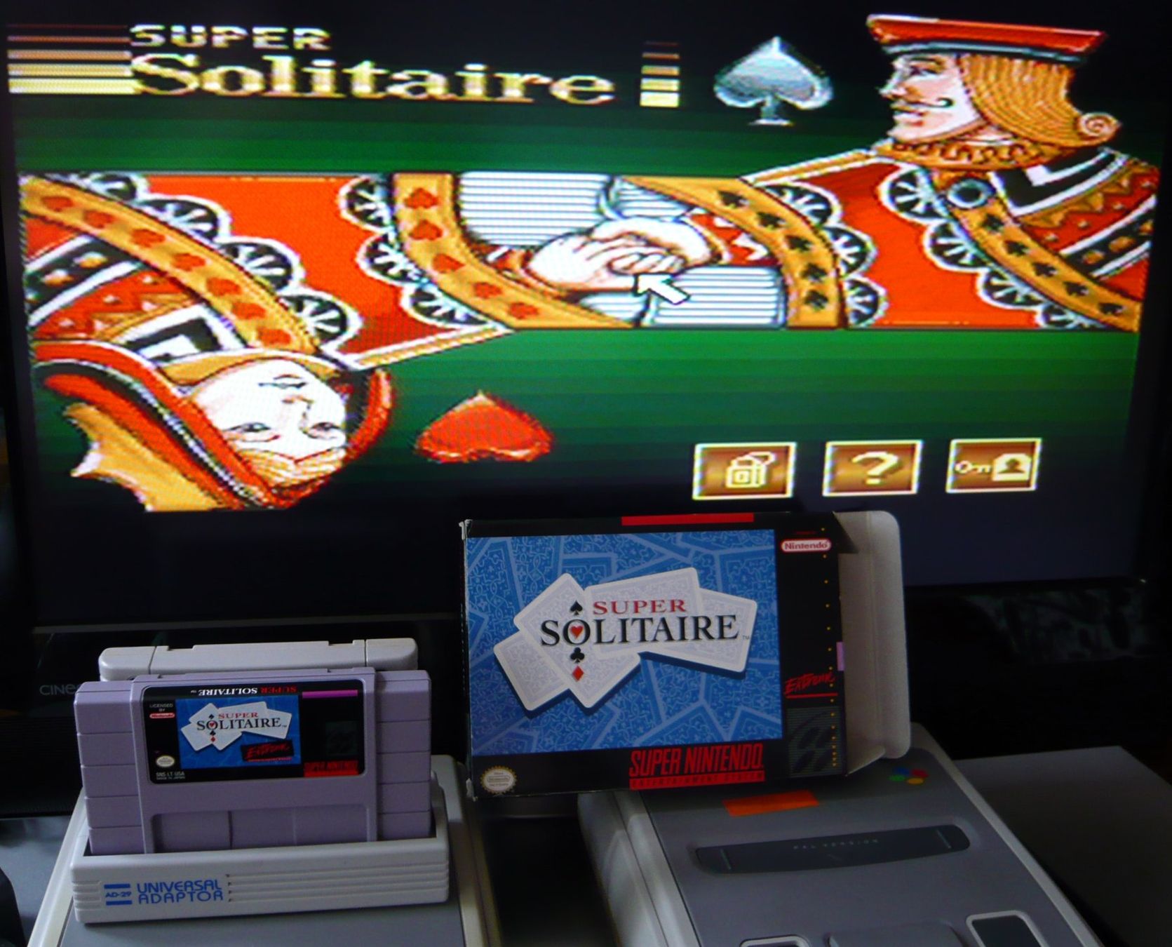 Nintendo Spiele: SNES: Super solitaire – Gebraucht aus Onex von Jaguar1986