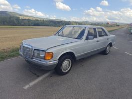 Mercedes-Benz S-Klasse W126 380 1989 Silber Leder