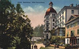 Alte Ansichtskarte Seelisberg, Hotel Sonnenberg, Top!
