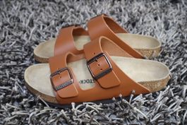 Birkenstock Arizona, 39, Leder, braun, NEU