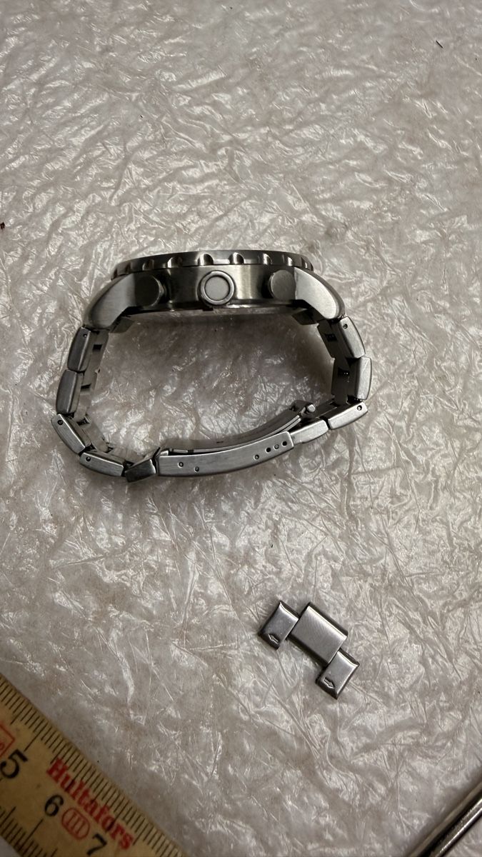 Fossil Uhren: Fossil Herrenuhr, Chronograph, Edelstahl – Defekt aus Rotkreuz von perlengott 3