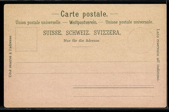 Cartoline postali: Litho Genève, l'Exposition nationale 18 – Usato da Berlin venduto da bartko-reher 1