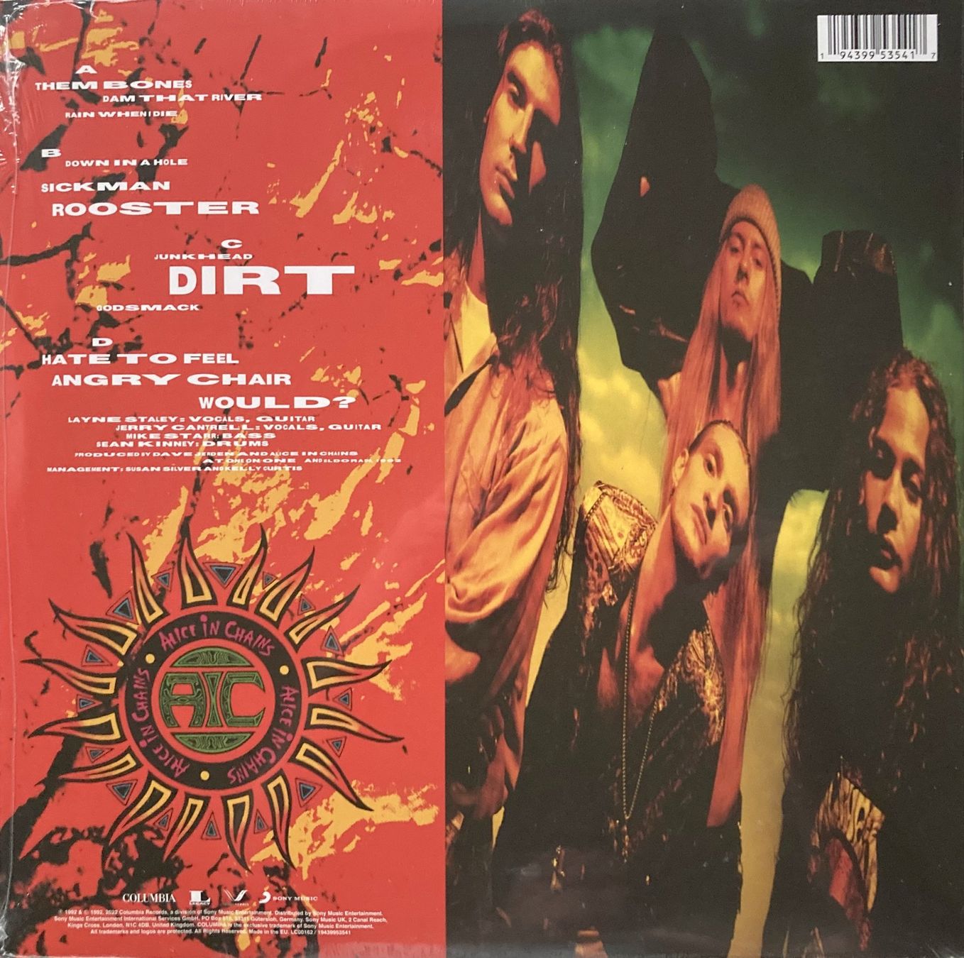 Schallplatten: ALICE IN CHAINS - DIRT – Gebraucht aus Bottens von hotter-than-hell 1