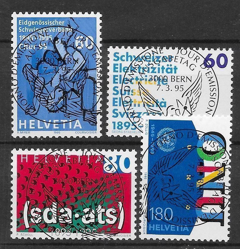 Tutti i francobolli: V0872 - Propagande 1995 vollstempel – Usato da Trélex venduto da Phil_Albert