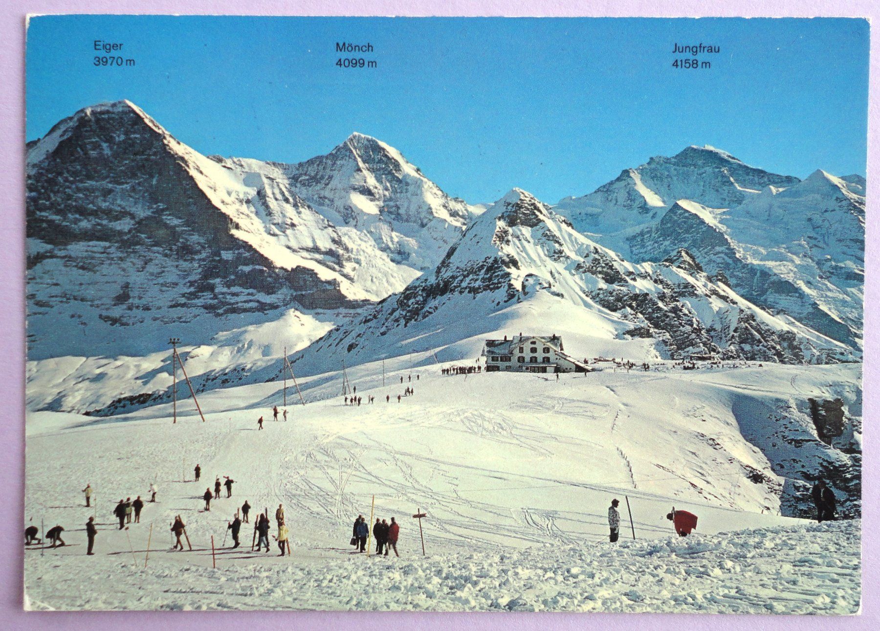 Cartoline postali: Männlichen 2227 m – Usato da Fétigny venduto da Billy2miny