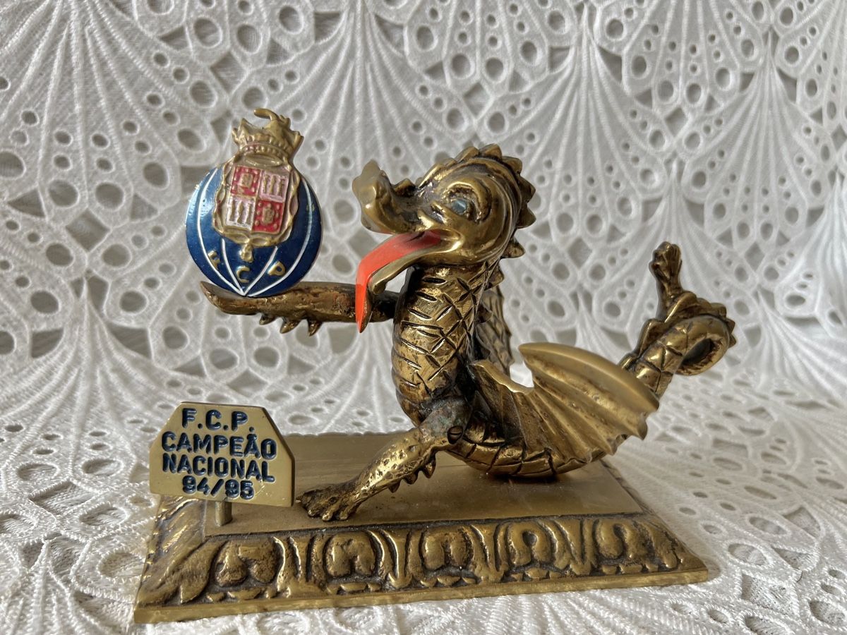 Statuette: Messing Skulptur Drachen Figur 1600 Gram – Usato da Frenkendorf venduto da Only1