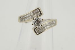 edler Brillant Ring 14 Karat 4,2 gr. Ringgröße 51,5