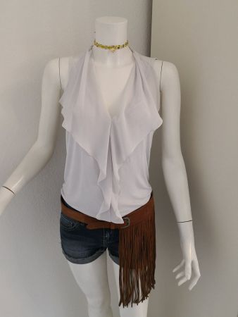 🤩MANGO TOP HELLGRAU & CHIFFON NEU & ARMANI P.