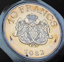 MONACO 10 FRANCS 1982 UNZ.*RAR*