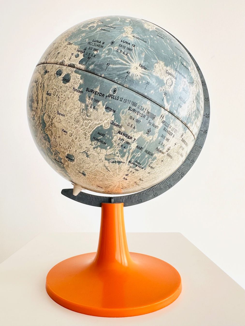 Sonstige Dekorationen & Accessoires: Mond Globus, Scan-Globe Denmark, 70er Jahre – Gebraucht aus Frauenfeld von Jalwin 3