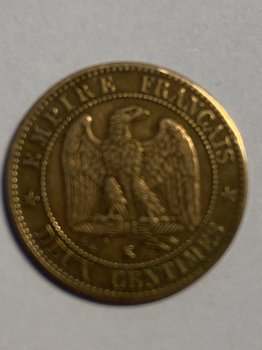 Alle Münzen: Napoléon III, 2 centimes 1862 K cuivre – Gebraucht aus Corsier-sur-Vevey von Ginoarturo 1