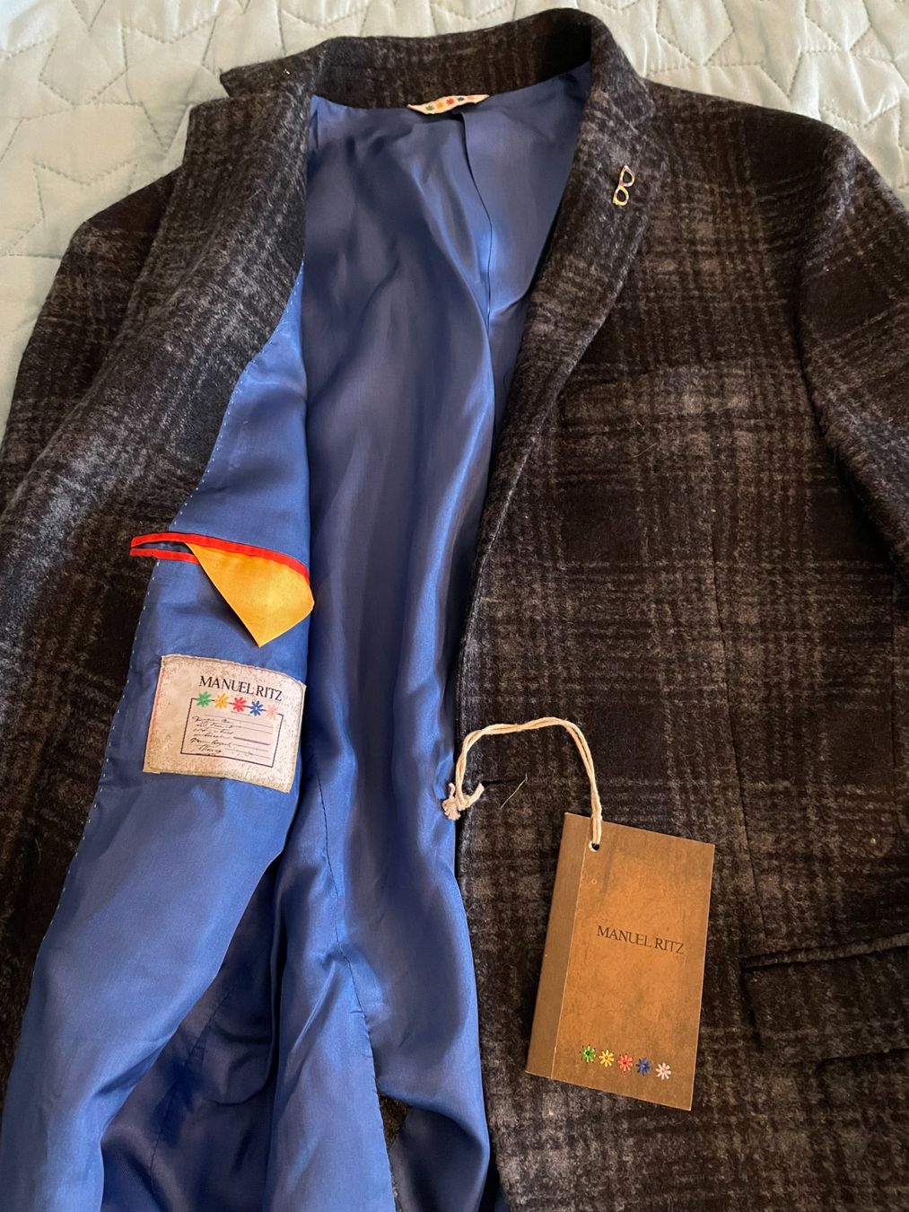 Giacche: Manuel Ritz - Blazer (Grey) – Nuovo e nell'imballaggio originale da Chiasso venduto da Er_Mon 3