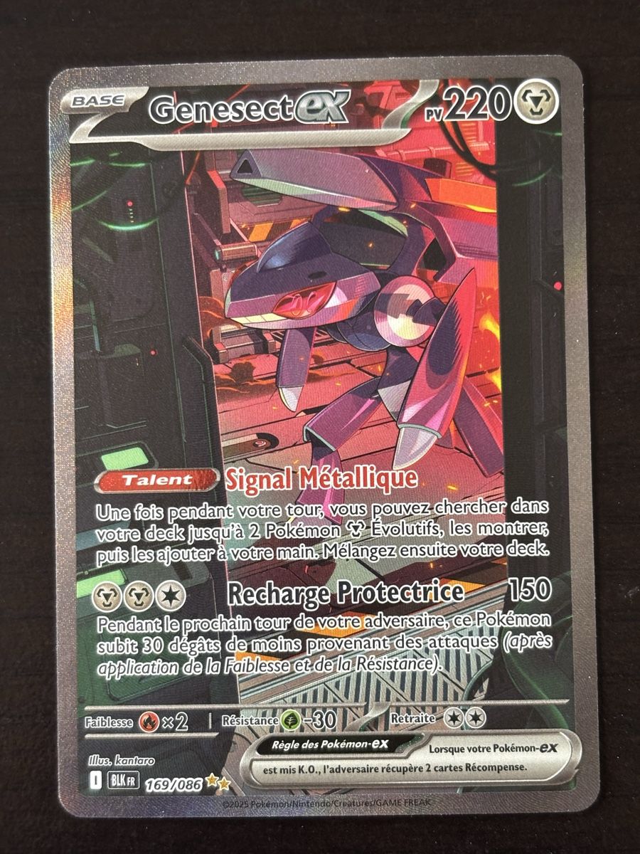 Pokémon Cartes à collectionner: Carte Pokémon GENESECT blk 169  – Neuf (Voir description) à lausanne par helderj