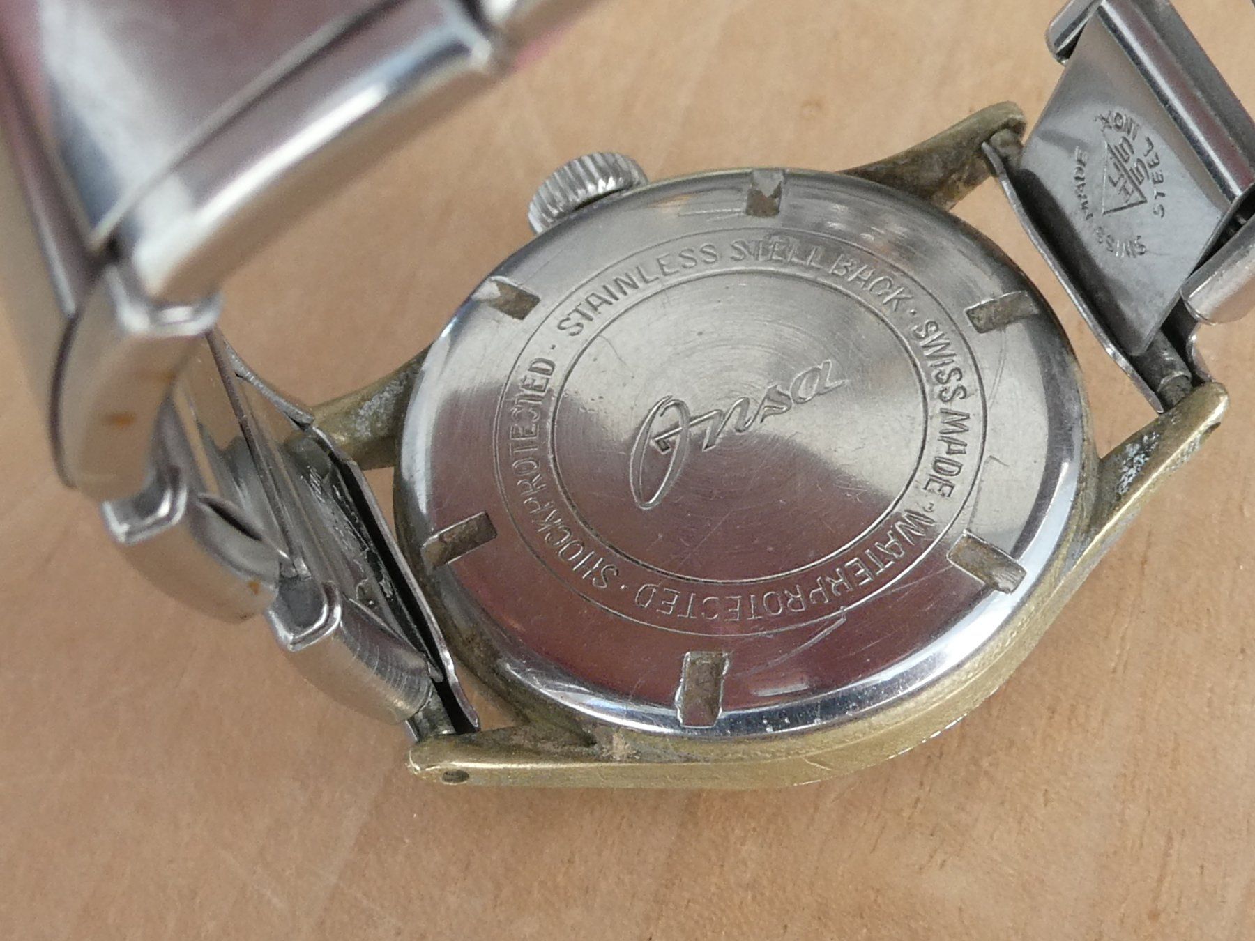 Orologi: Schweizer Armbanduhr Onsa – Usato da Beromünster venduto da legolas_mt-gd 3