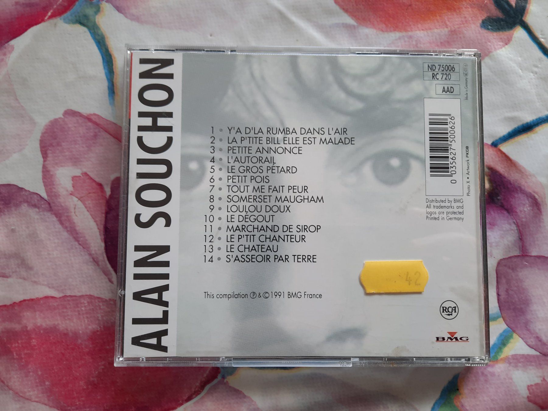 CD: CD Alain Souchon - The collection – Usato da Pully venduto da bro_n52j 1