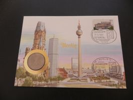 Münzbrief Deutschland 5 Mark 1975 D - Berlin