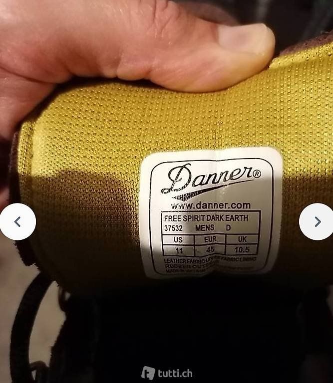 Scarpe da uomo: Danner Boots Free Spirit 45 – Usato da Zuerich venduto da Culoshaker 1