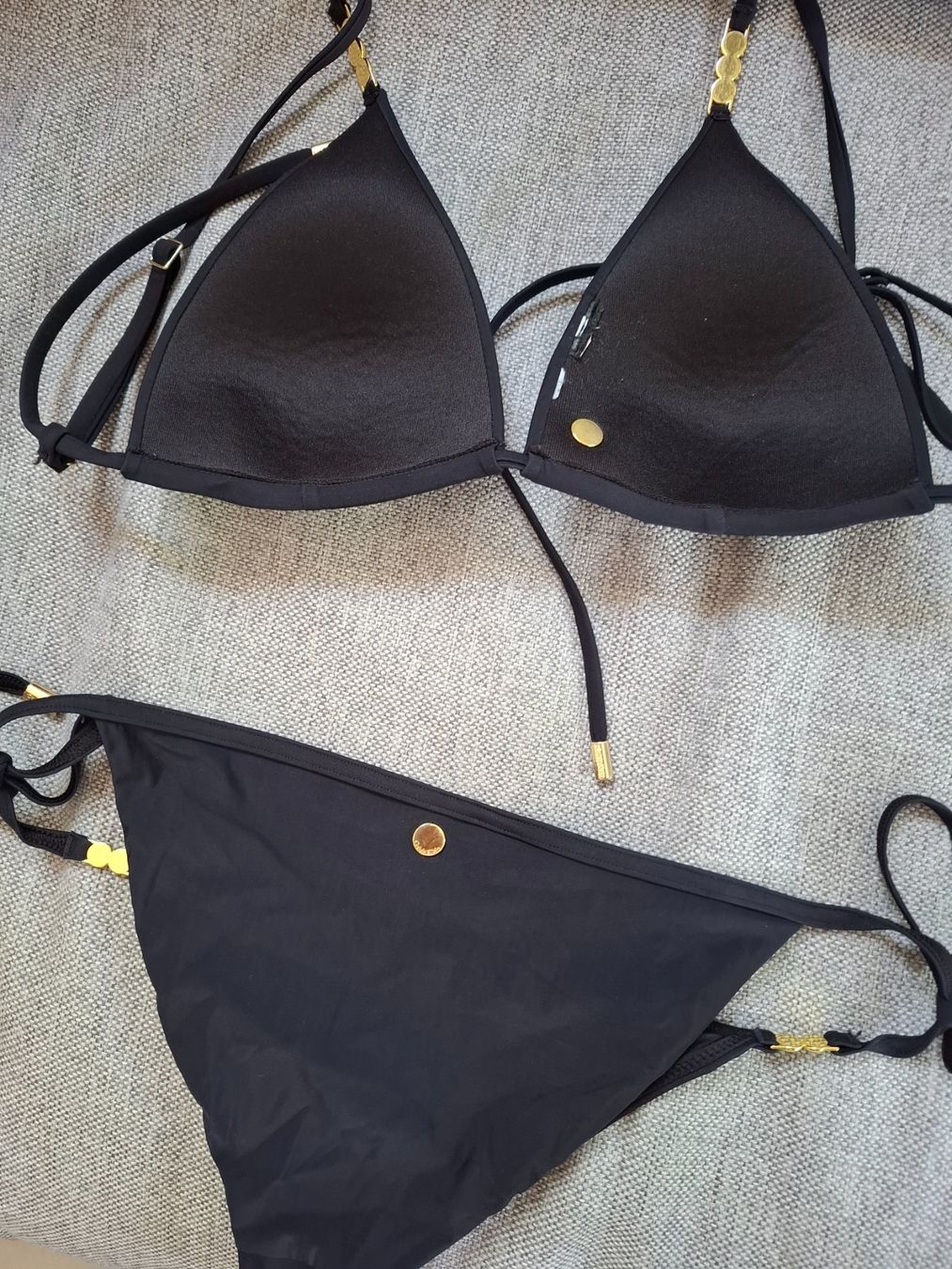 Calvin Klein Costumi da bagno & Bikini: Calvin Klein Bikini, schwarz, 34/36, XS – Usato da Dornach venduto da shoe-lina 4