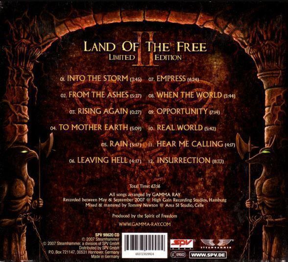 CD: Gamma ray - Land...II (Digi) – Usato da St-Cergue venduto da VeganWarrior 1