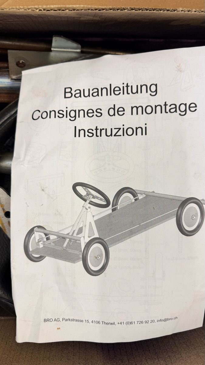 Fahrzeuge für Kinder: Seifenkisten Bausatz – Neu (gemäss Beschreibung) aus Zürich von Wartesaal