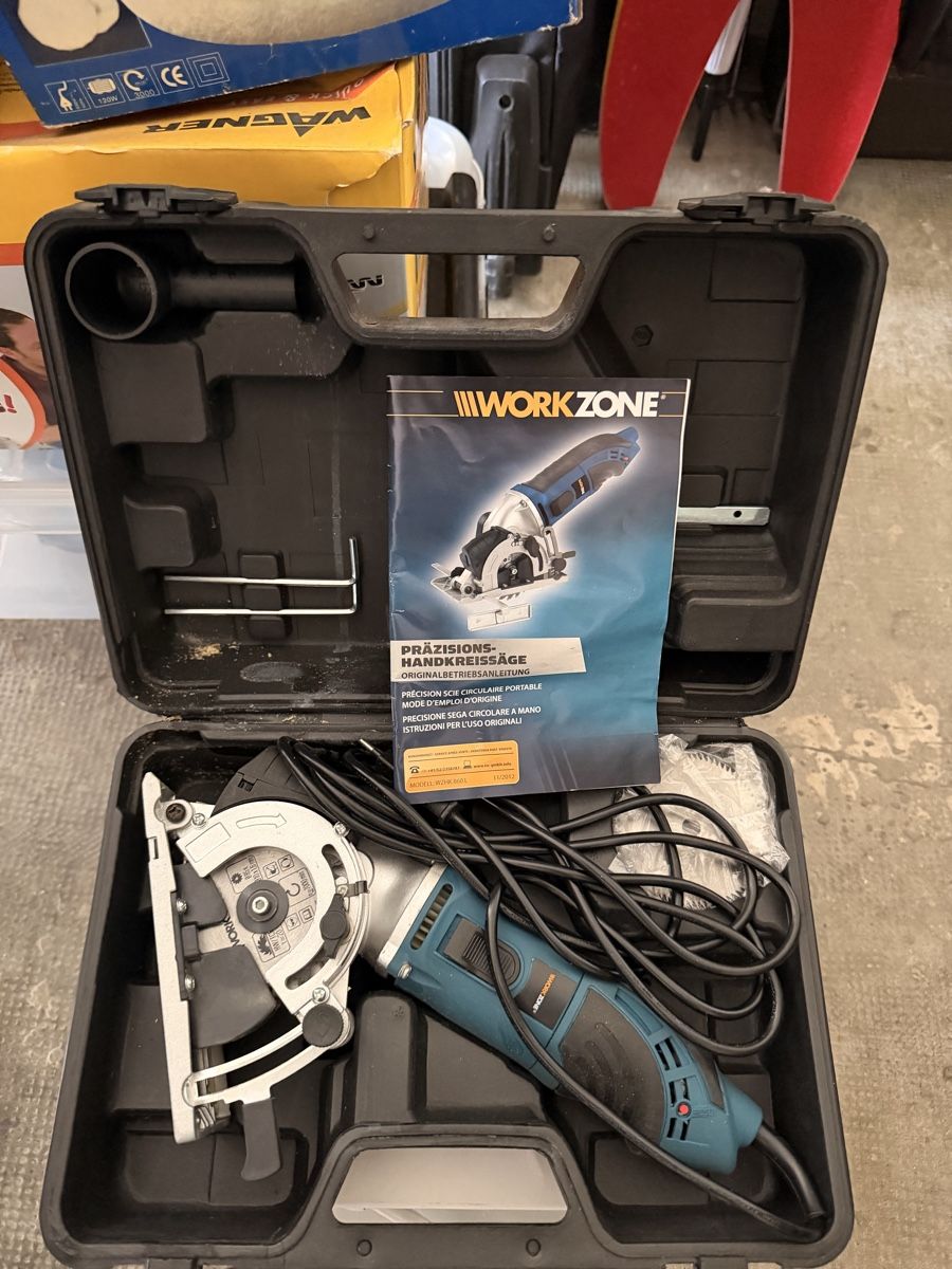 Tutte le macchine: Workzone Scie circulaire portative de précision, état neuf! – Usato da Pully venduto da pie_qgp9