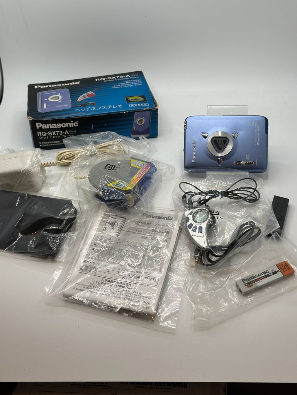 Panasonic RQ-SX73-A Walkman à Réparer - Baladeur Cassette - Lumières OK