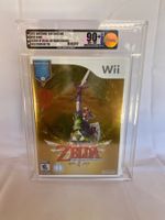 NINTENDO Wii - ZELDA SKYWARD SWORD - GOLD FOIL - VGA 90+ RAR