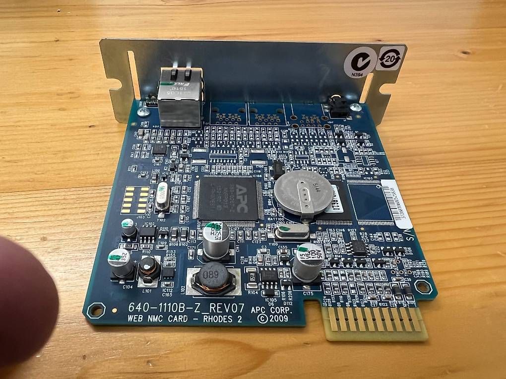 Laufwerke & Adapter: APC AP9630 Netweotk Management Card – Gebraucht aus Langenthal von Walch 1