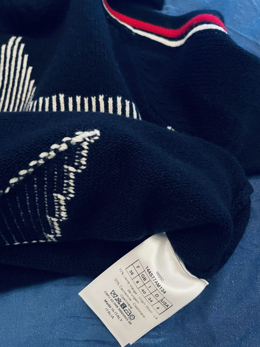 Dior Maglioni & Felpe: CHRISTIAN DIOR - stand collar sweater – Nuovo (secondo la descrizione) da Genève venduto da Rio10 4