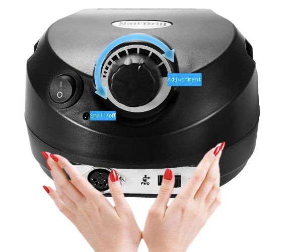 Manicure: Elektrische Nagelfräser mit Pedale – Nuovo e nell'imballaggio originale da Châtelaine venduto da topshop.switzerland 1