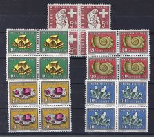 1958 Pro Patria Viererblocks  postfrisch   15942