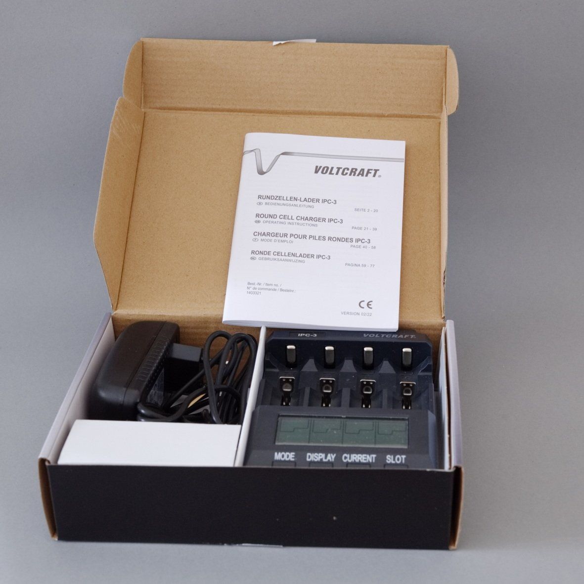 Voltcraft Ladegeräte: Voltcraft Ladegrät IPC-3 – Gebraucht aus Tägerig von Toeppel 1