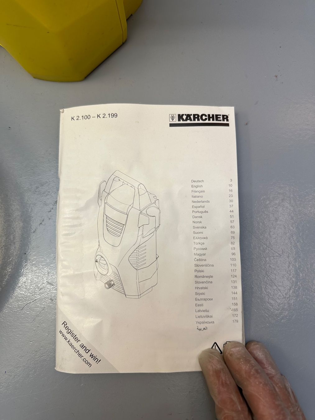 Kärcher Idropulitrici ad alta pressione: KÄRCHER - STAB FEHLT AB 1.- !!! – Usato da Zürich venduto da NIKI777 5