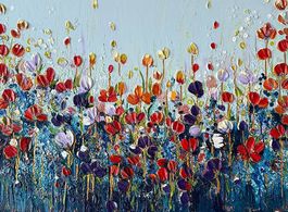 Peinture D'art Tableaux Original on Canvas 100x73 cm 