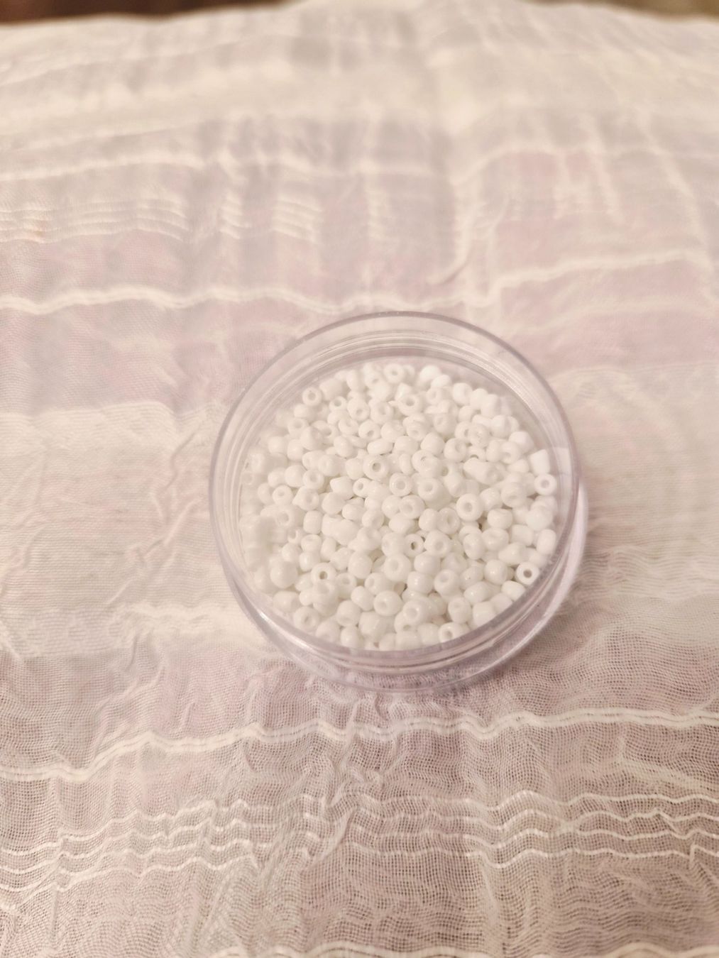 Perle (finte): Rocailles Perlen 2mm  nr1 – Nuovo (secondo la descrizione) da Dietikon venduto da Eleda