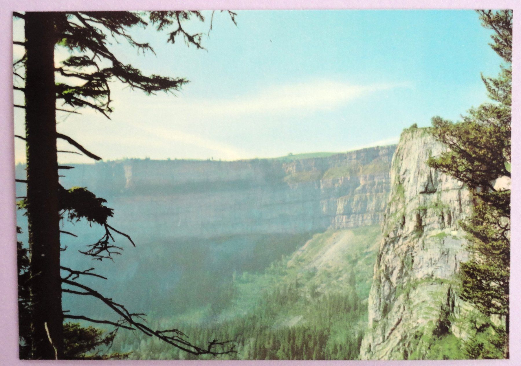 Cartoline postali: Le Creux-du-Van – Usato da Fétigny venduto da Billy2miny
