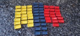 59 Dominosteine, 3 Farben, ideales Spielzeug, Top!