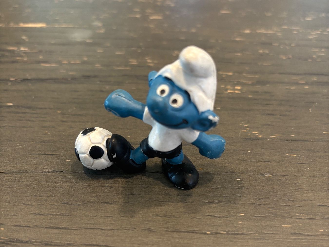 Figurines: Peyo Schlumpf Bully / Fussball – D'occasion à wenslingen par kulturseller