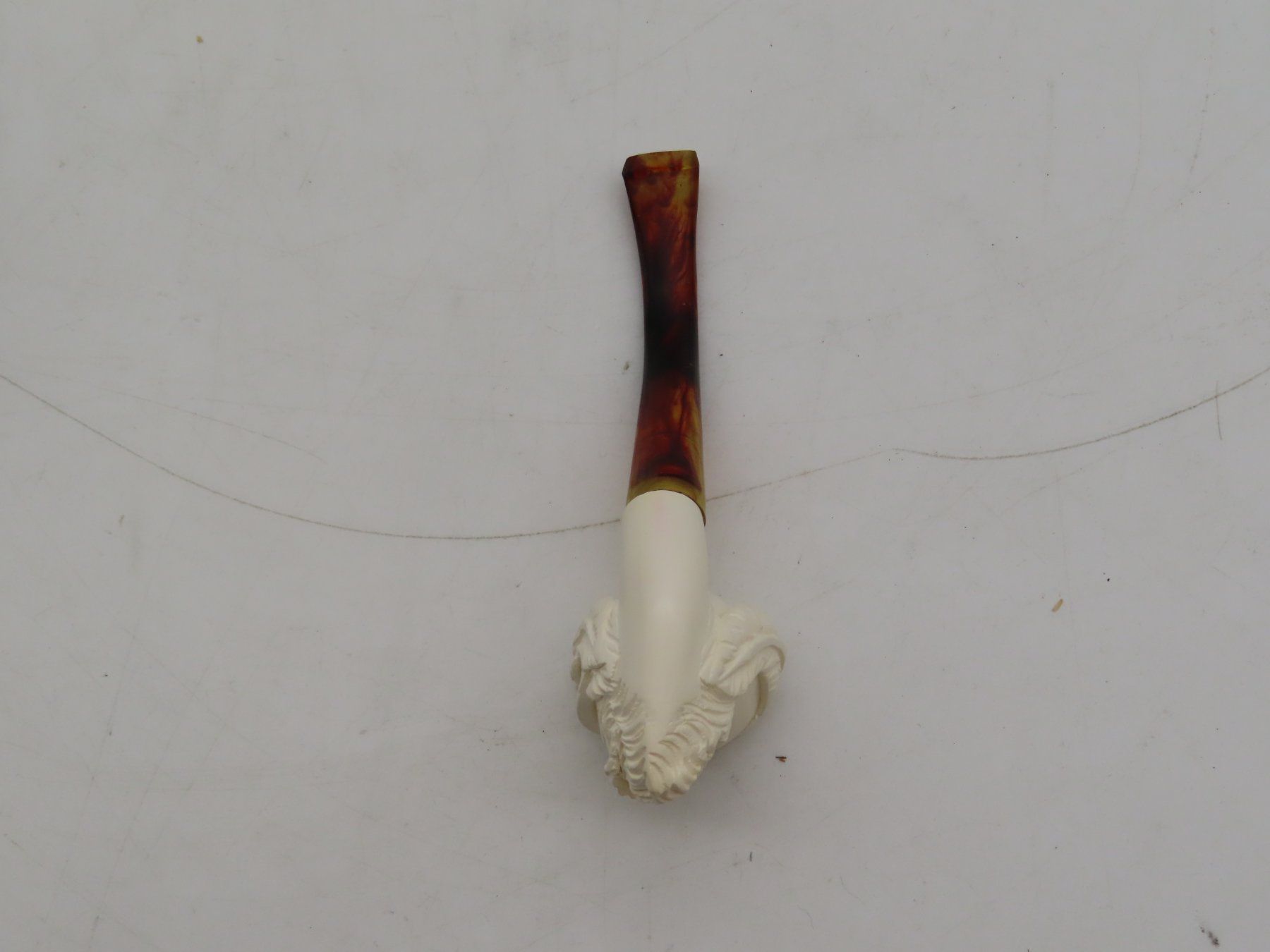 Tabakpfeifen & Zubehör: Meerschaum-Pfeife mit Etui – Gebraucht aus Reinach BL von WBZ-Flohmarkt 4