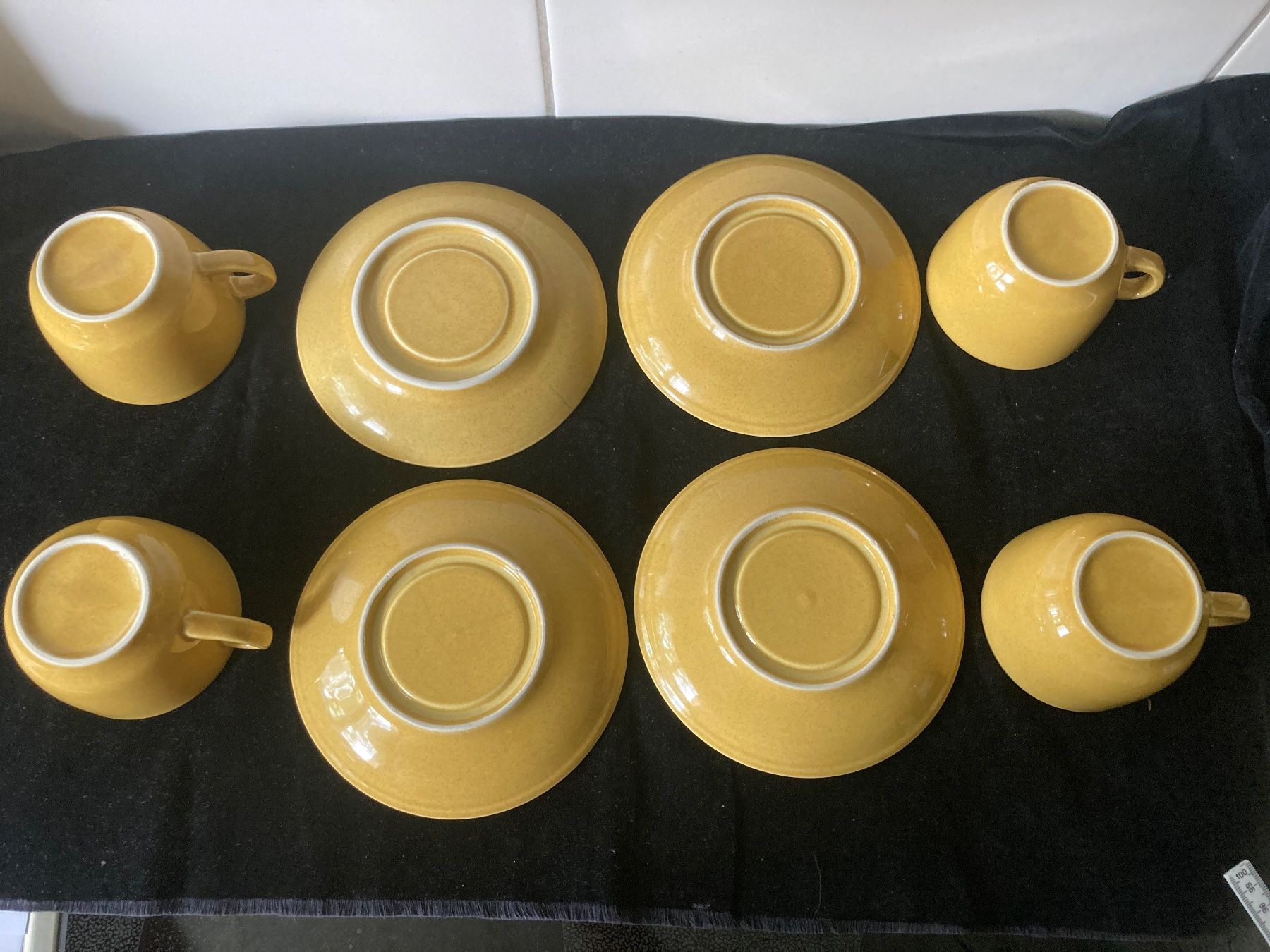 Rössler Geschirrsets: 4 Rössler Kaffee - Tassen mit Unterteller – Gebraucht aus Zürich von Chaeffeler 2