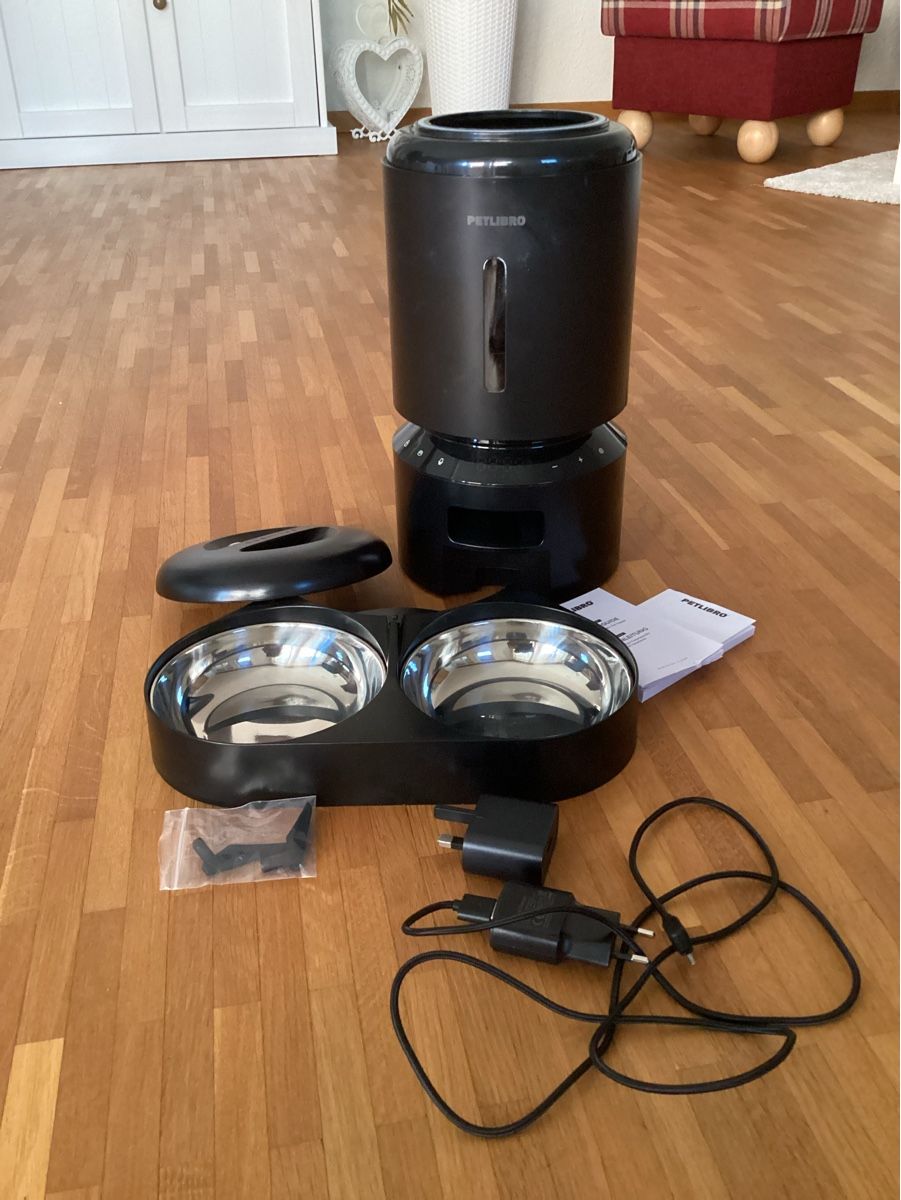 Futter: PETLIBRO Granary Automatic Feeder Dual Bowl Schwarz – Gebraucht aus Kirchberg BE von Sora3416 2
