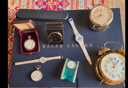 Lot d'objets horlogers vintage