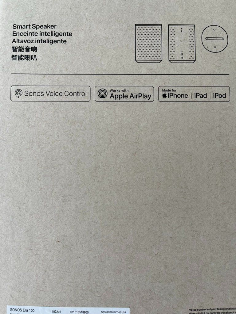 Sonos Casse acustiche: Sonos Era 100 Lautsprecher mit OVP – Nuovo (secondo la descrizione) da Agra venduto da Pete_Lit 2